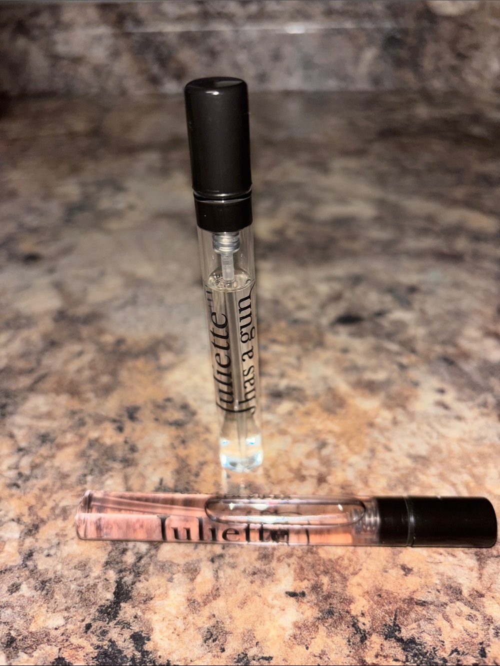 Juliette Has a Gun Rollerball Perfume Duo - Clear & Pale Pink